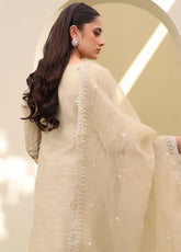 Signature By Zellbury Embroidered Cotton 3 Piece Unstitched Suit WUC25E30355